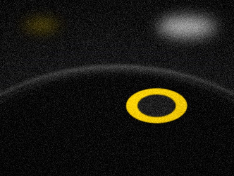 Gros plan sur une carrosserie noire brillante avec reflets lumineux et une polisseuse jaune